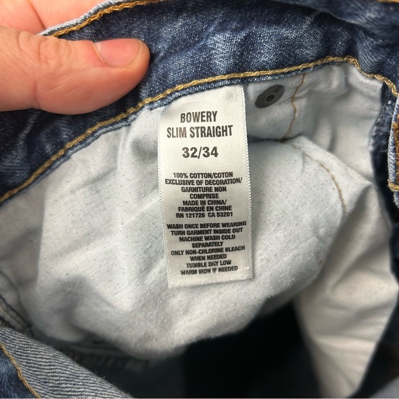 Aeropostale/ Jeans/ Slim Straight/ 32 x34/ Blue - Picture 2 of 3